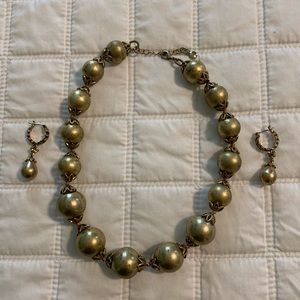 Necklace and Earrings - matching set